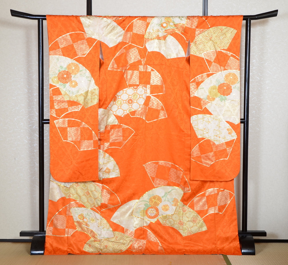 Long-sleeved kimono 6 items set / Furisode / FK#2-213