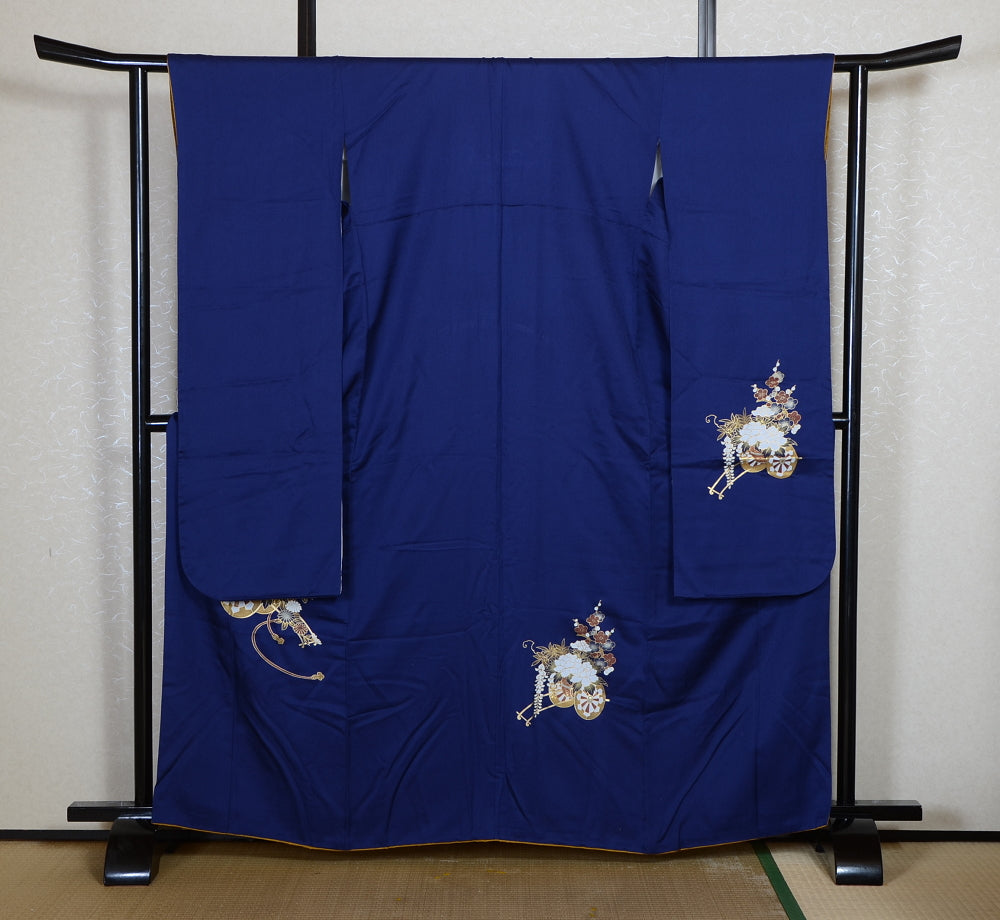 Long-sleeved kimono 6 items set / Furisode / FK#2-303