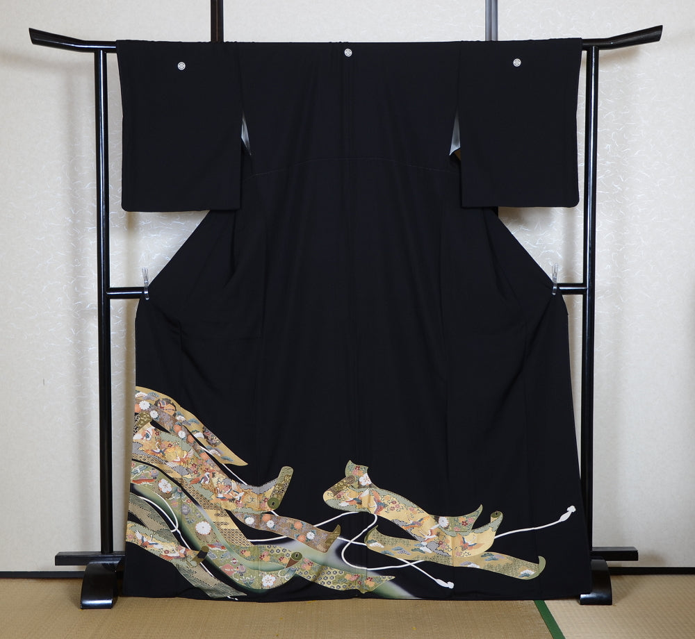 Japanese kimono 6 items set / BK#808