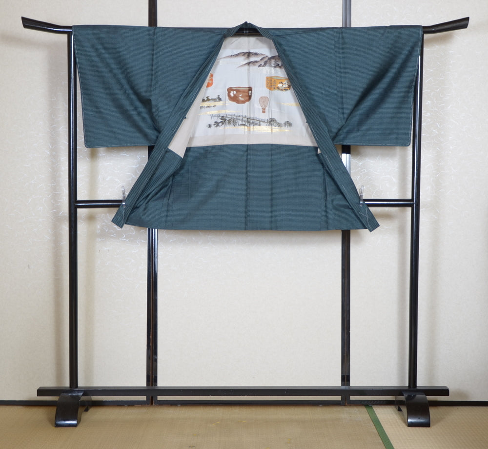 Jacket, kimono, hakama set / JKH #1-378