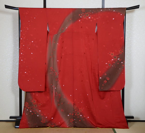 Long-sleeved kimono 6 items set / Furisode / FK#2-204