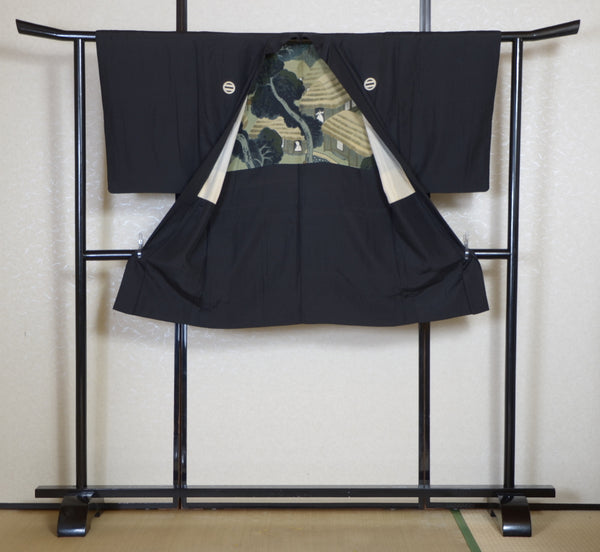 Jacket, kimono, hakama set / JKH #1-525