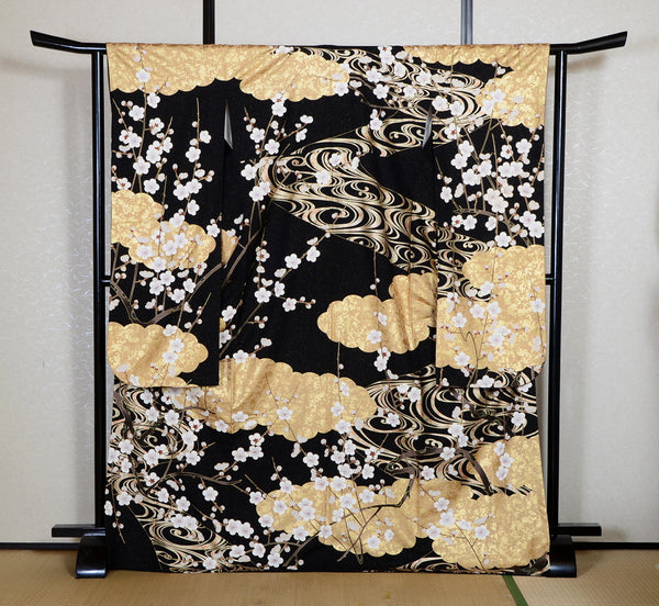 Long-sleeved kimono 6 items set / Furisode / FK#2-329