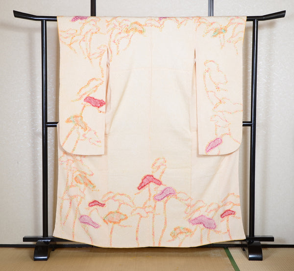 Long-sleeved kimono 6 items set / Furisode / FK#2-298