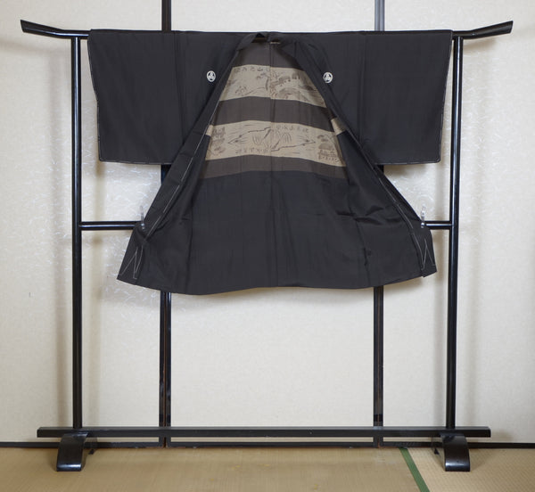 Jacket, kimono, hakama set / JKH #1-385