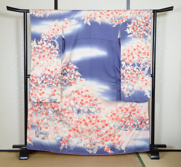 Long-sleeved kimono 6 items set / Furisode / FK#2-158