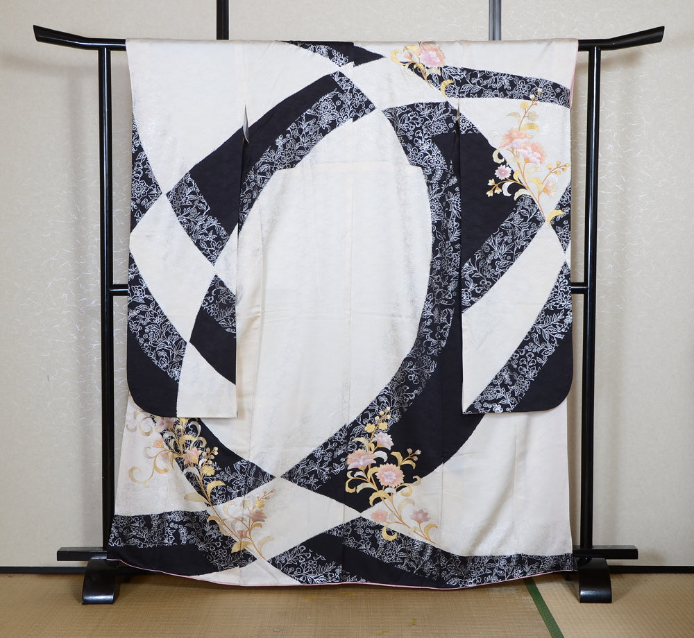 Long-sleeved kimono 6 items set / Furisode / FK#2-324