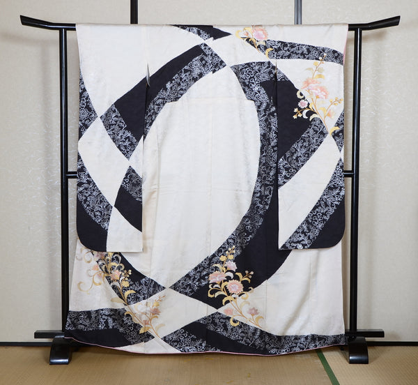 Long-sleeved kimono 6 items set / Furisode / FK#2-324