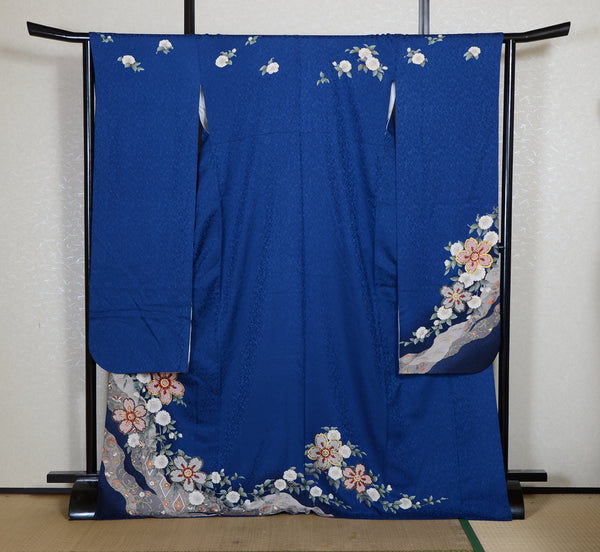 Long-sleeved kimono 6 items set / Furisode / FK#2-319