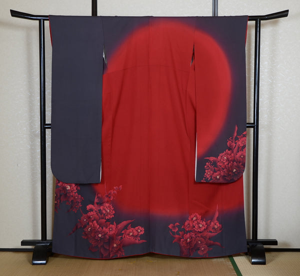 Long-sleeved kimono 6 items set / Furisode / FK#2-262