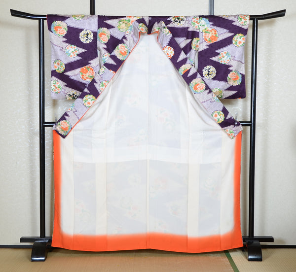 Japanese kimono 4 items set / SK #1-787