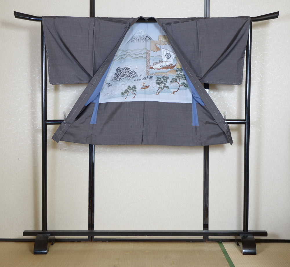 Jacket, kimono, hakama set / JKH #1-414
