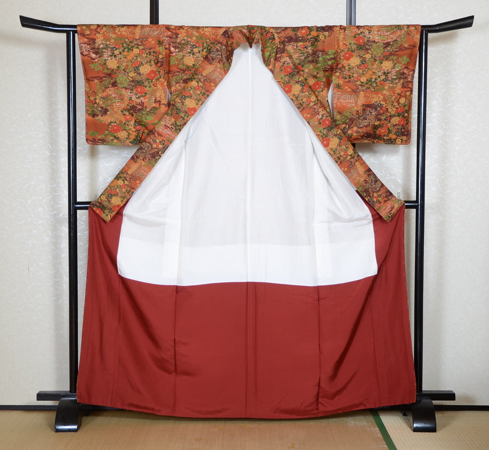 Japanese kimono 4 items set / SK #1-828