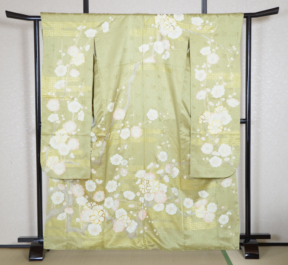Long-sleeved kimono 6 items set / Furisode / FK#2-215