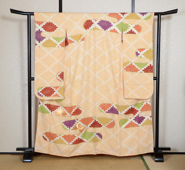 Long-sleeved kimono 6 items set / Furisode / FK#2-344