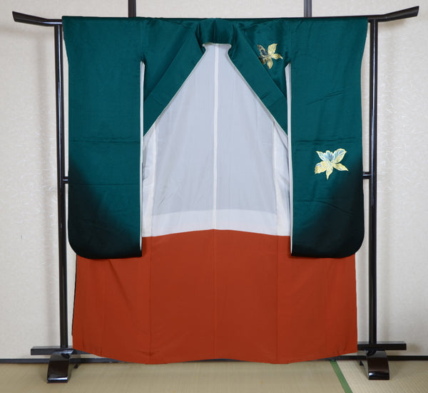 Long-sleeved kimono 6 items set / Furisode / FK#2-249