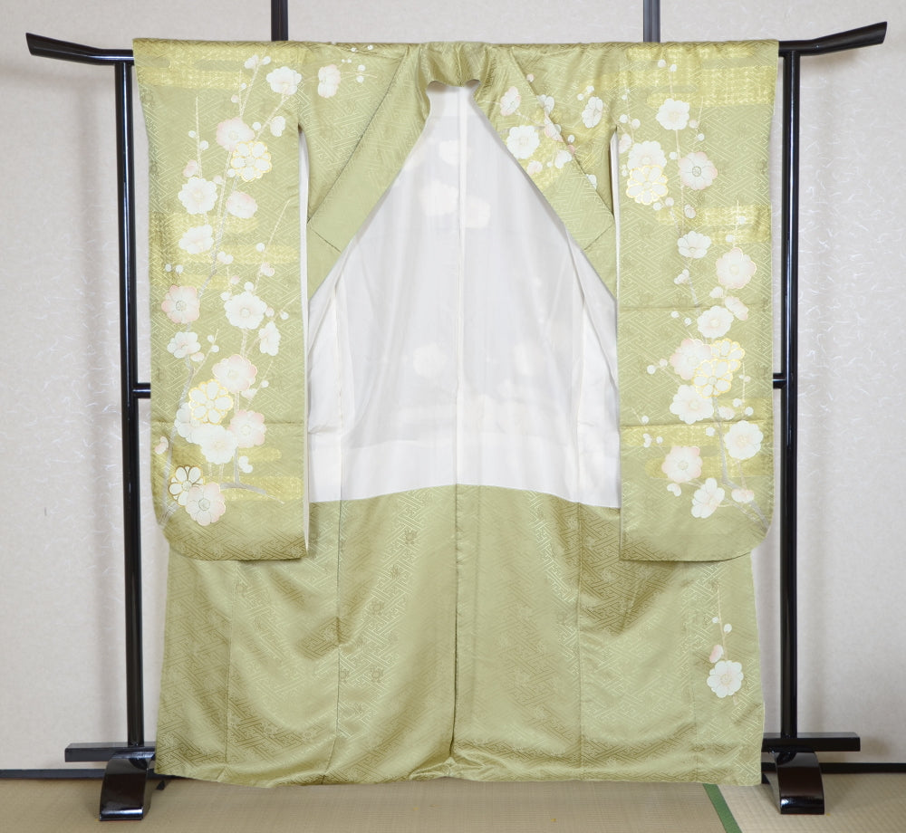 Long-sleeved kimono 6 items set / Furisode / FK#2-215