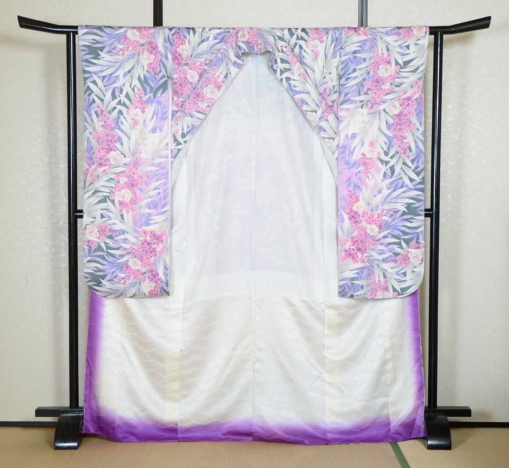 Long-sleeved kimono 6 items set / Furisode / FK#2-212