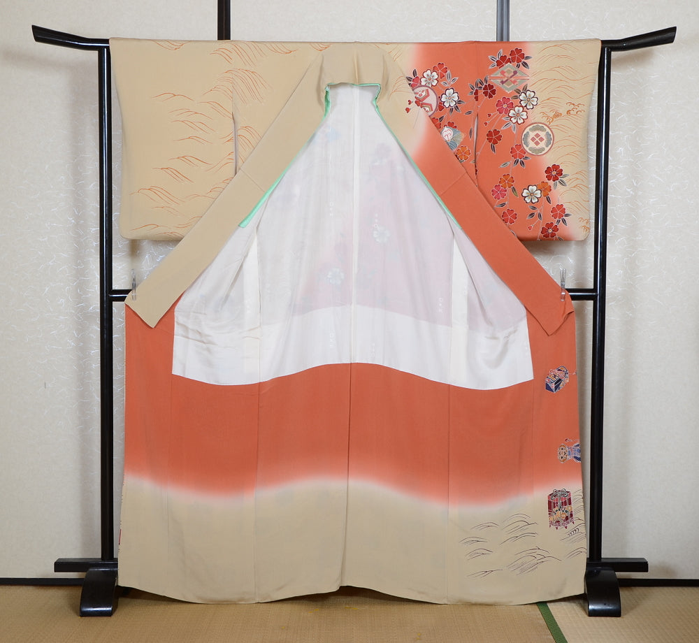 Japanese kimono 6 items set / TK #2-409