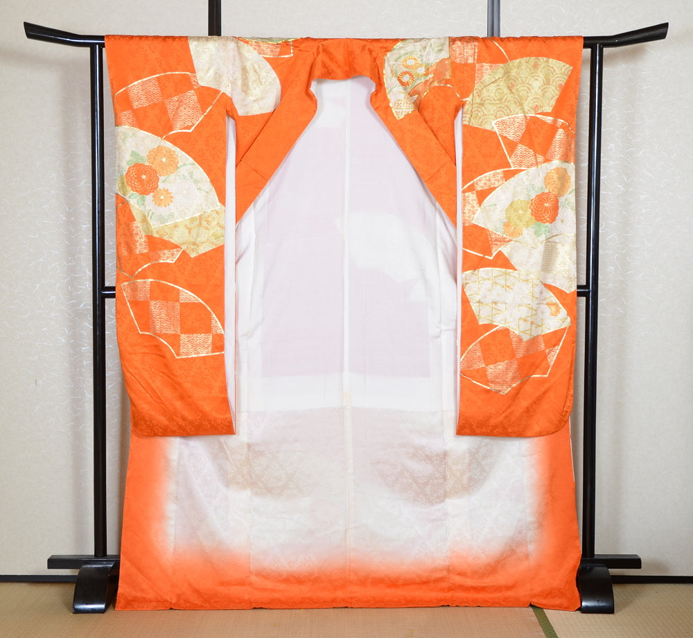 Long-sleeved kimono 6 items set / Furisode / FK#2-213