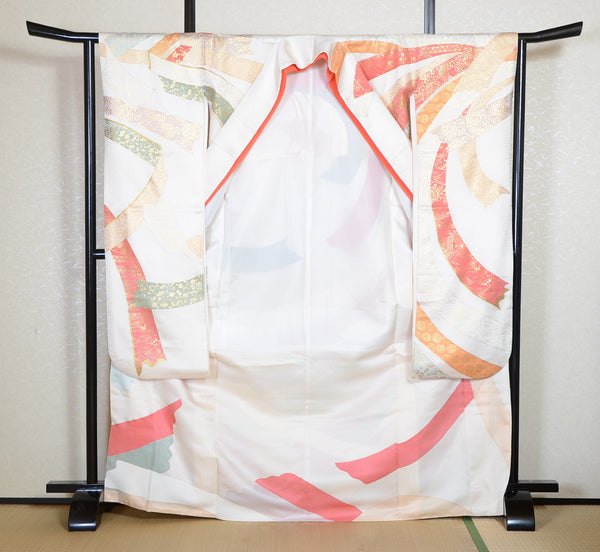 Long-sleeved kimono 6 items set / Furisode / FK#2-293