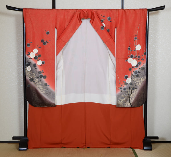 Long-sleeved kimono 6 items set / Furisode / FK#2-245