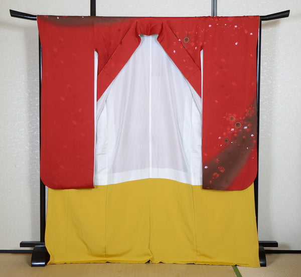 Long-sleeved kimono 6 items set / Furisode / FK#2-204