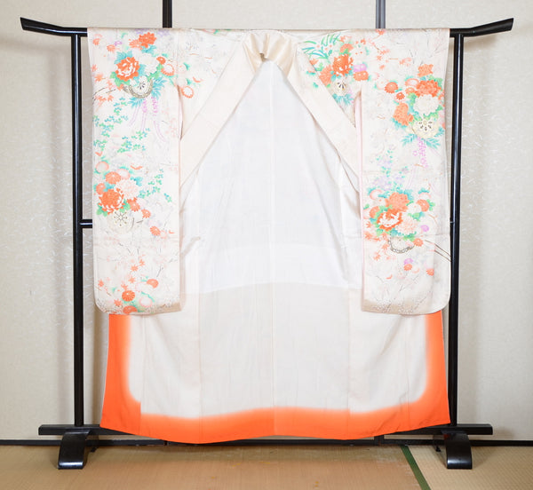 Long-sleeved kimono 6 items set / Furisode / FK#2-280