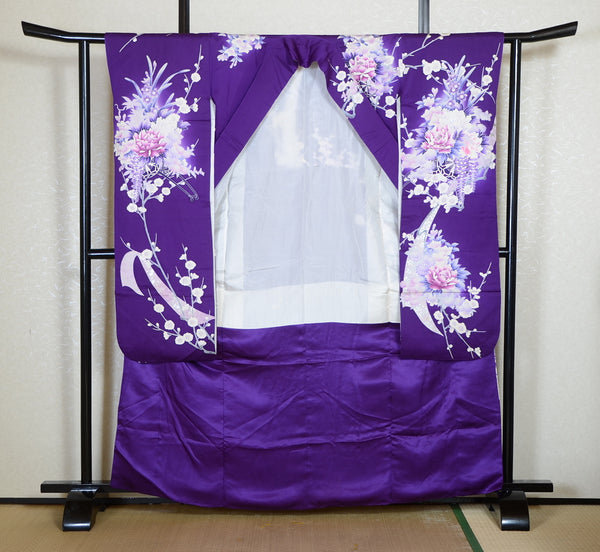 Long-sleeved kimono 6 items set / Furisode / FK#2-296