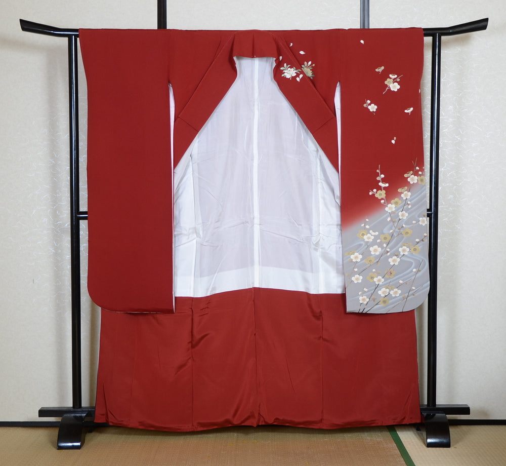 Long-sleeved kimono 6 items set / Furisode / FK#2-013