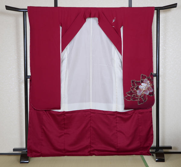 Long-sleeved kimono 6 items set / Furisode / FK#2-240