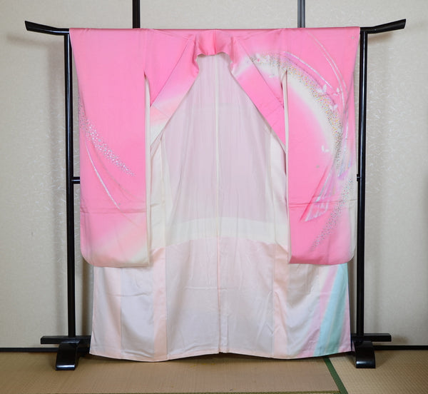 Long-sleeved kimono 6 items set / Furisode / FK#1-952