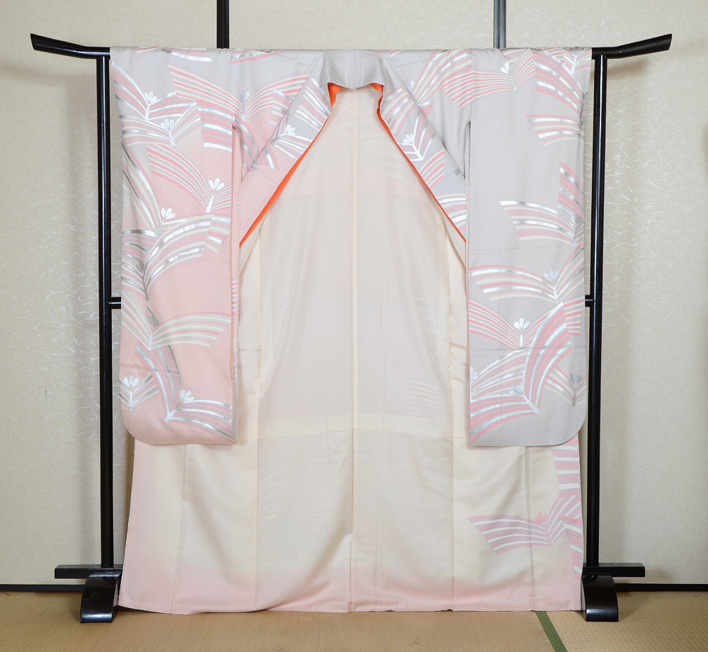 Long-sleeved kimono 6 items set / Furisode / FK#2-312