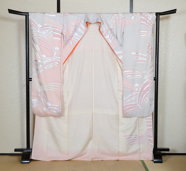 Long-sleeved kimono 6 items set / Furisode / FK#2-312