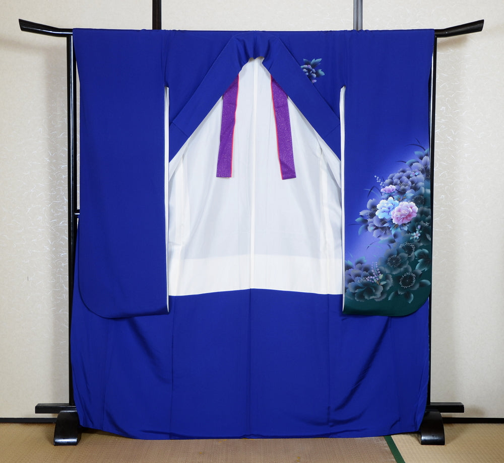 Long-sleeved kimono 6 items set / Furisode / FK#2-227