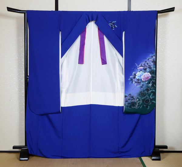 Long-sleeved kimono 6 items set / Furisode / FK#2-227