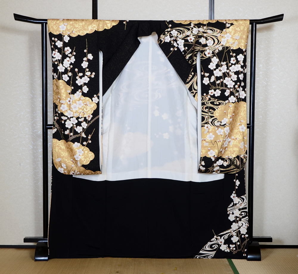 Long-sleeved kimono 6 items set / Furisode / FK#2-329