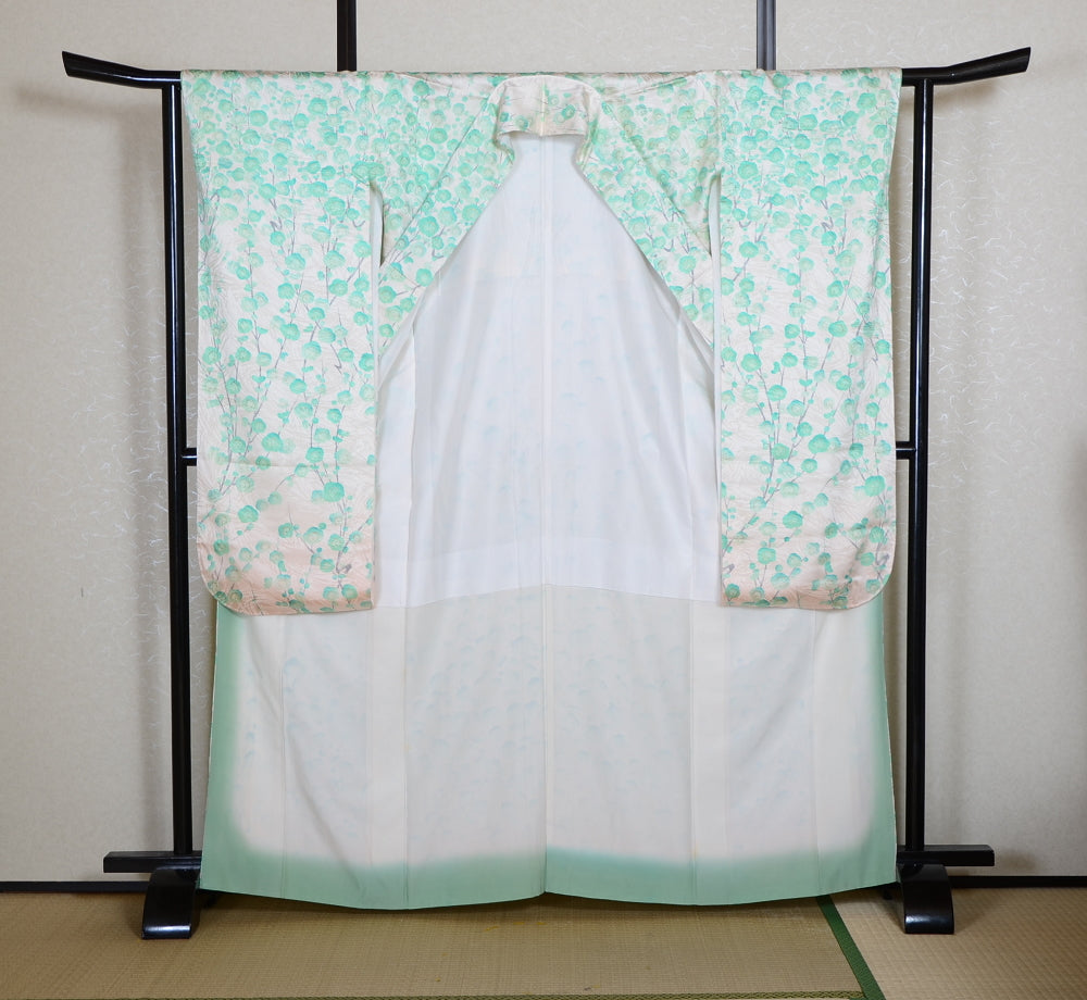 Long-sleeved kimono 6 items set / Furisode / FK#1-955