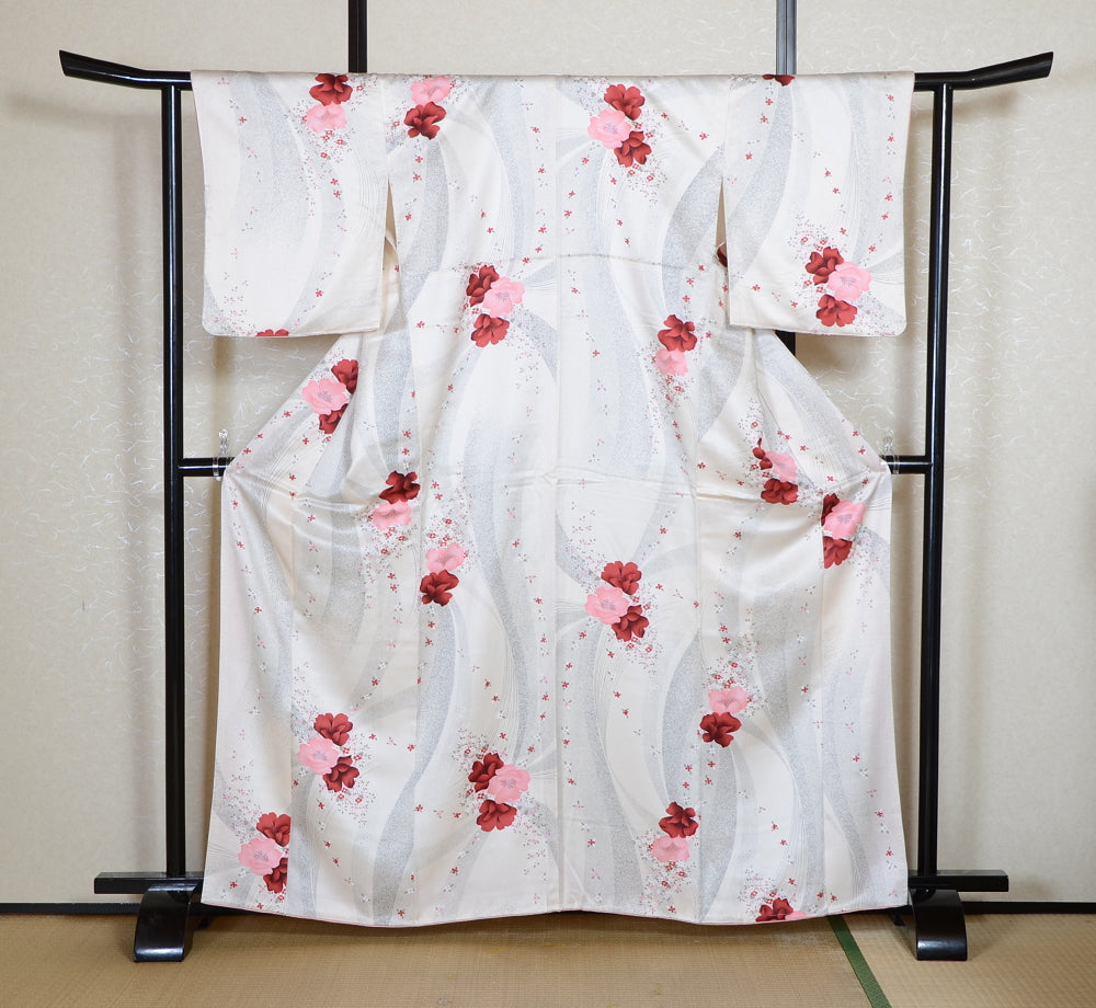 Japanese kimono & jacket 5 items set / SK #1-894