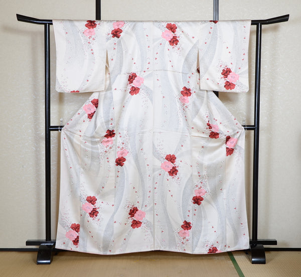 Japanese kimono & jacket 5 items set / SK #1-894