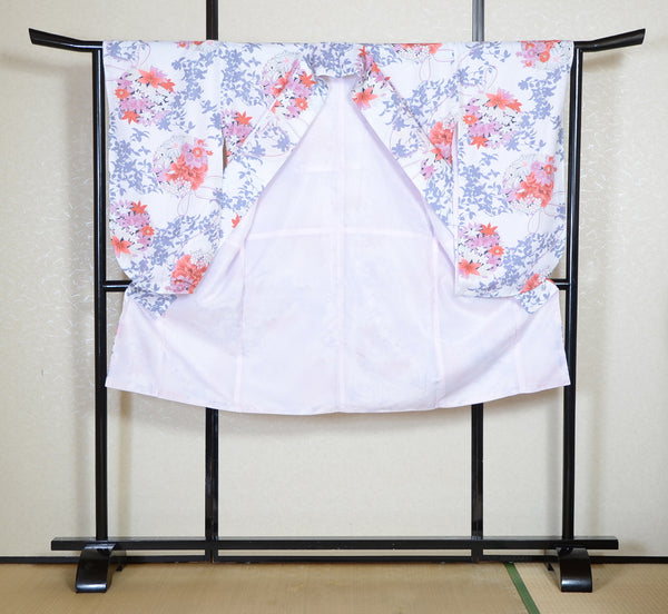 Long-sleeved kimono & hakama 5 items set / Furisode / FK#2-310