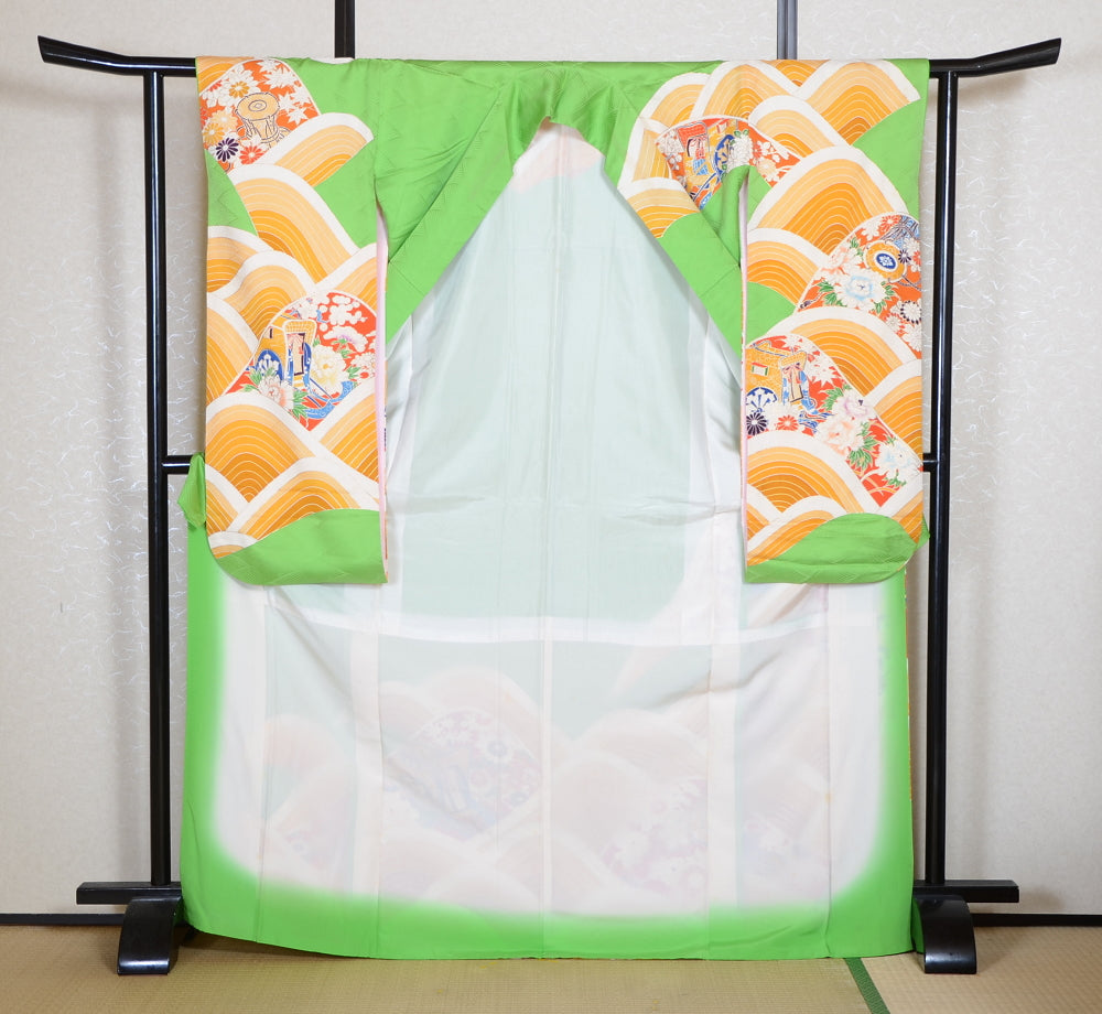 Long-sleeved kimono / Furisode / FK#2-266