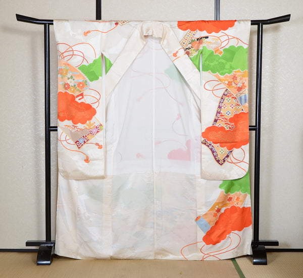 Long-sleeved kimono / Furisode / FK#2-373