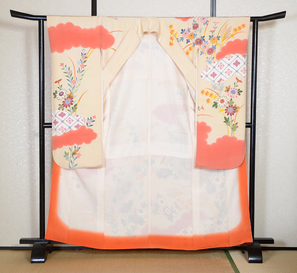 Long-sleeved kimono / Furisode / FK#2-078