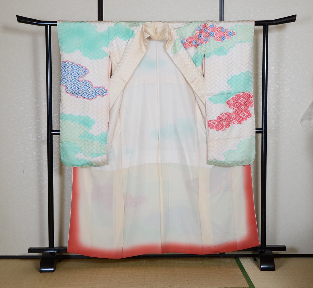 Long-sleeved kimono / Furisode / FK#1-915