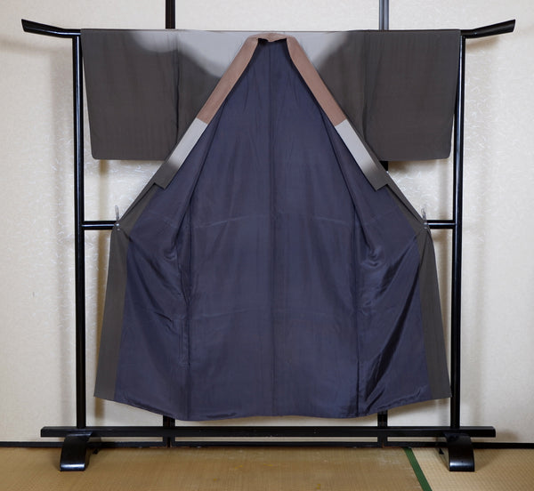 Men Undergarment / MU #1-037“Rare Men’s Juban – Monkey & Persimmon Design”