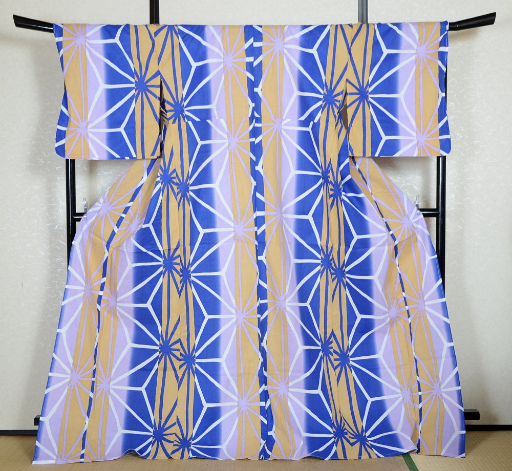 Japanese yukata kimono/ Plus size / P #358