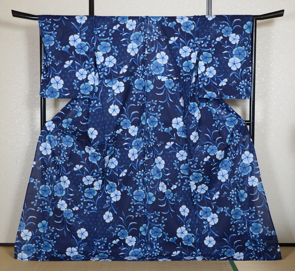 Japanese yukata kimono/ Plus size / P #420 /4L