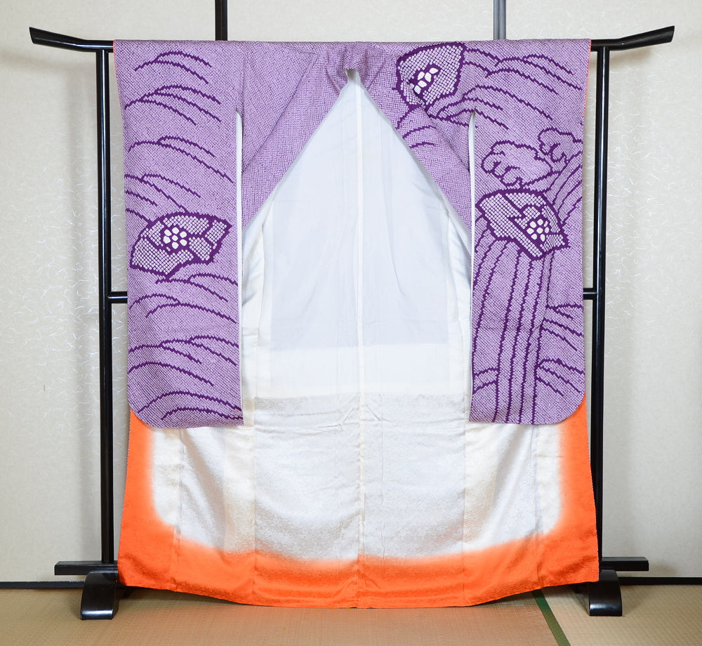 Long-sleeved kimono / Furisode / FK#1-965