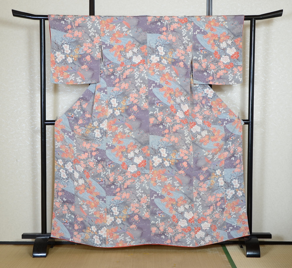 Japanese kimono 4 items set / SK #1-827